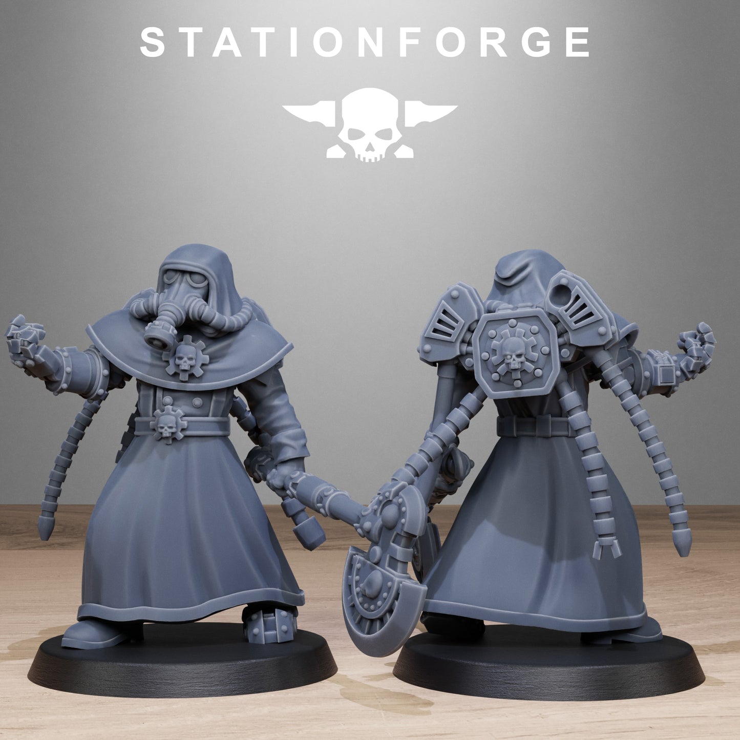 GrimGuard Tech Engineers (x10)- TTRPG - Wargaming - Grimdark