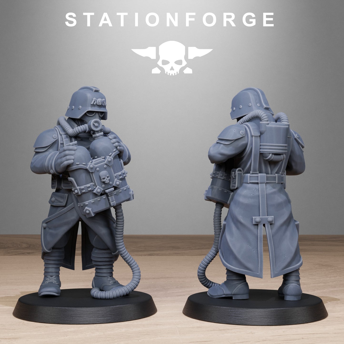 GrimGuard Flamers (x10) - TTRPG - Wargaming - Grimdark