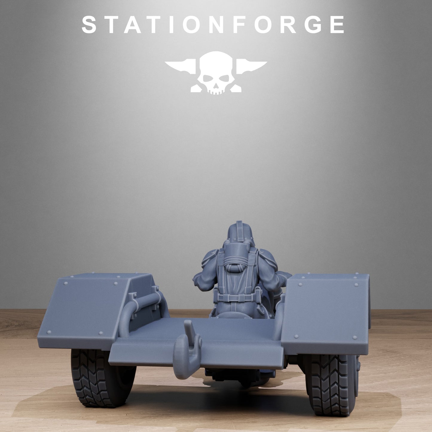 GrimGuard Support Vehicles (x2) - TTRPG - Wargaming - Grimdark