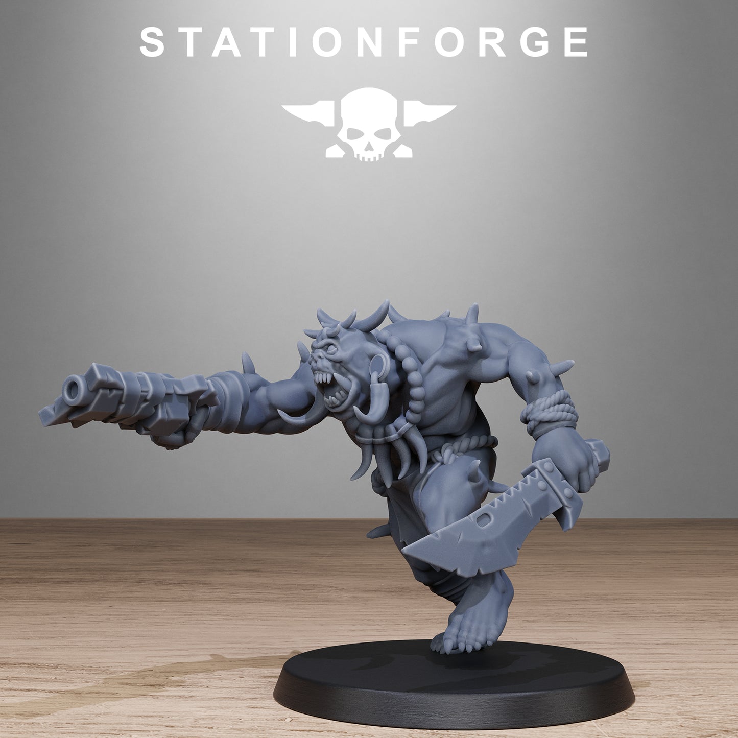 Orkaz Tribal Infantry (x10) - TTRPG - Wargaming - Grimdark