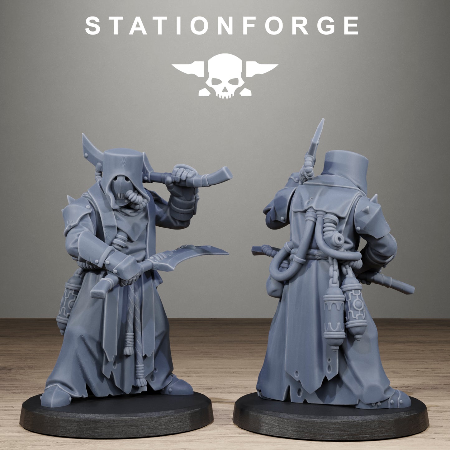 Scavenger Blade Preachers (x10) TTRPG - Wargaming - Grimdark