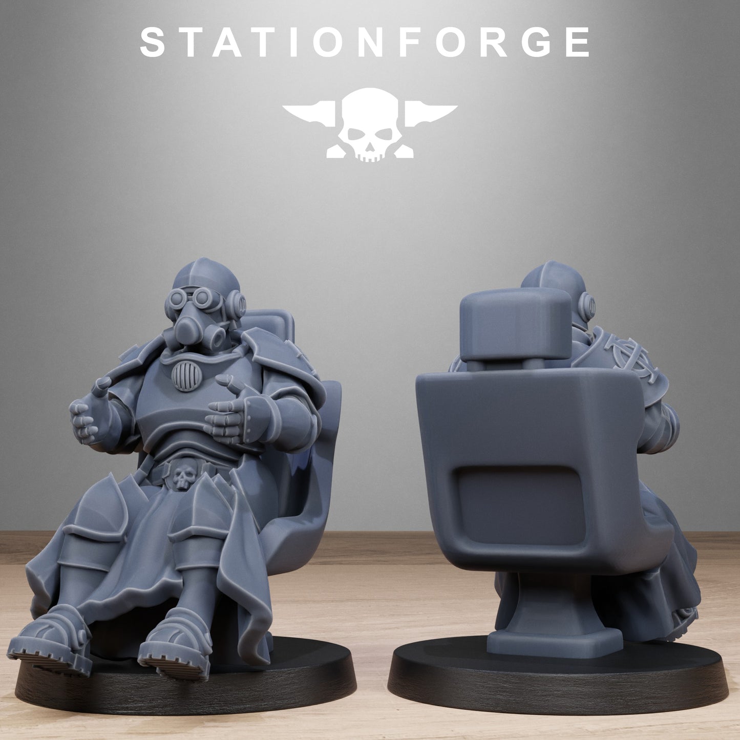 Pilot Commanders (x10) - by Station Forge - TTRPG - Wargaming - Grimdark