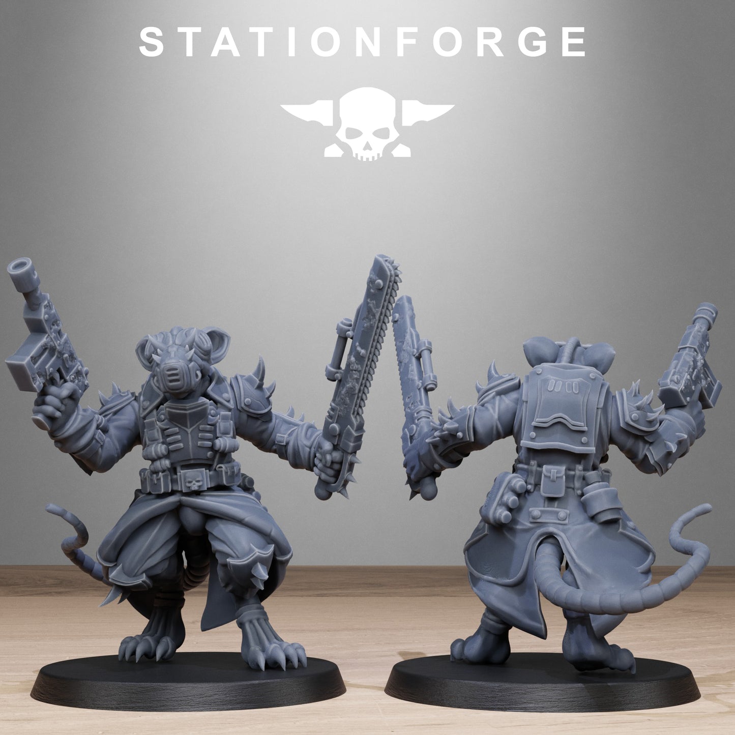 Corrupted Guard Raticus (x10) - TTRPG - Wargaming - Grimdark