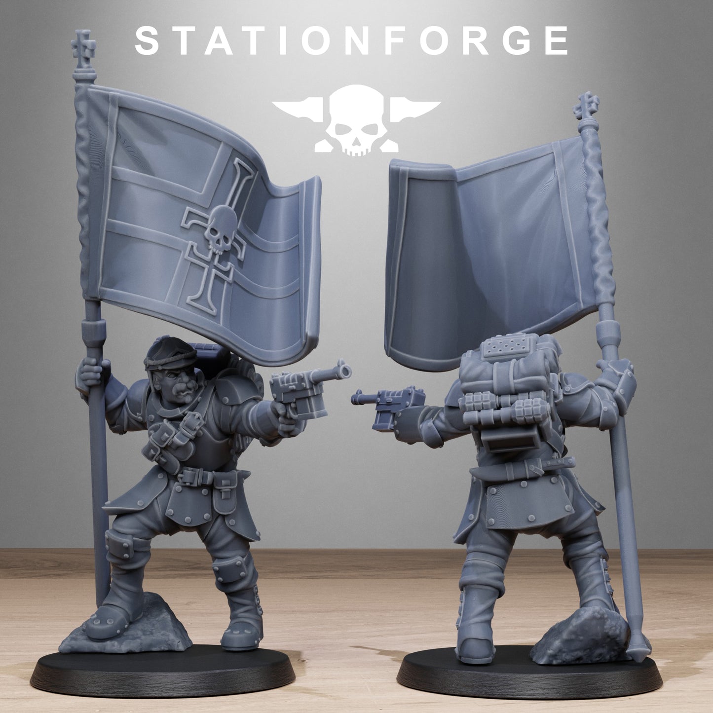 RoyalGuard Bastioners (x10) - TTRPG - Wargaming - Grimdark