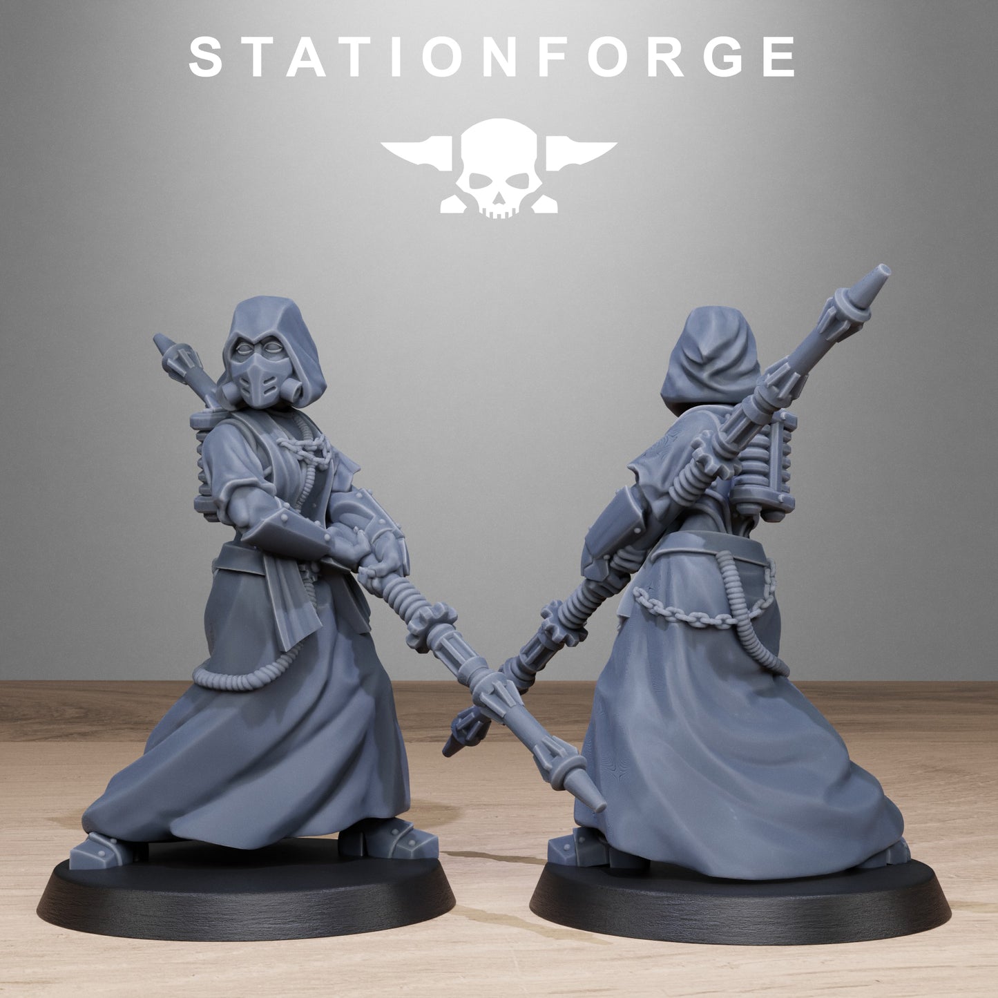Scavenger Sister Priests (x10) - TTRPG - Wargaming - Grimdark