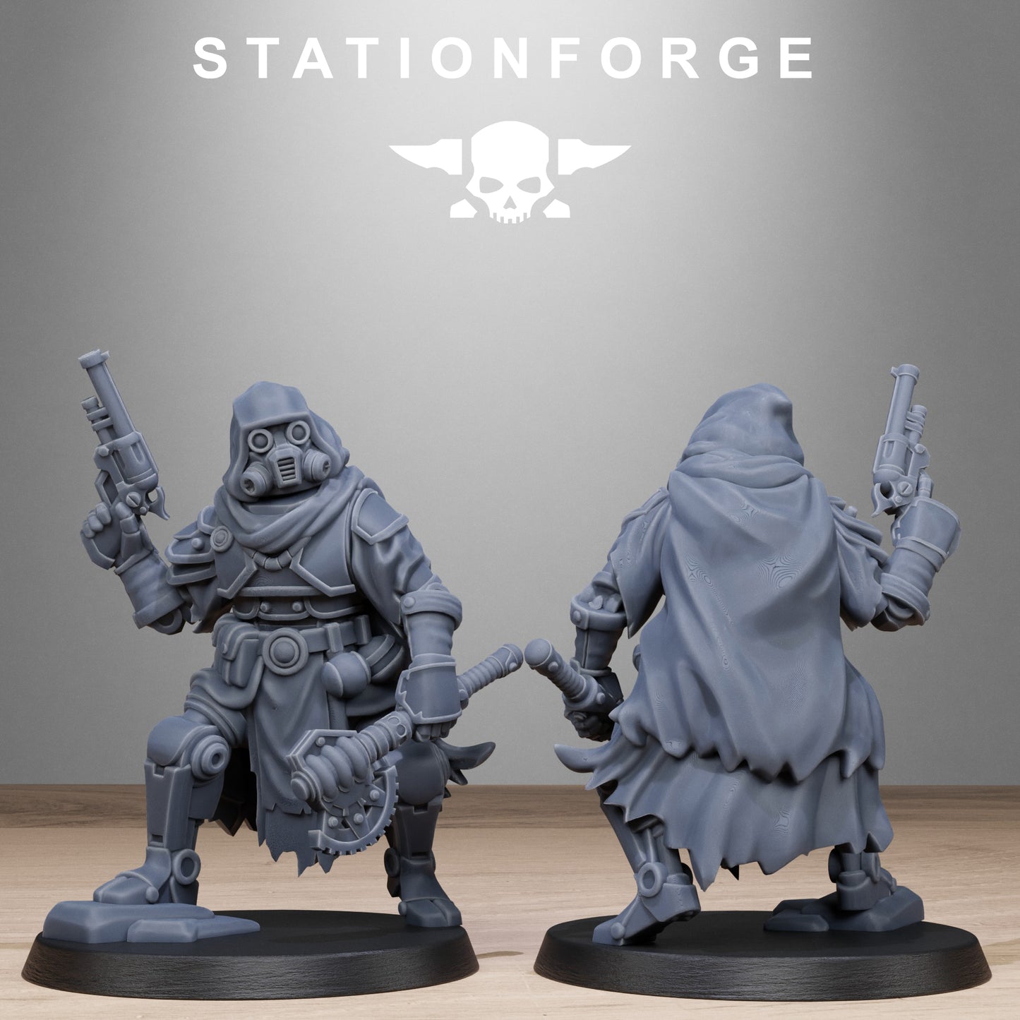 Scavenger Tech Magicians (x10) - TTRPG - Wargaming - Grimdark