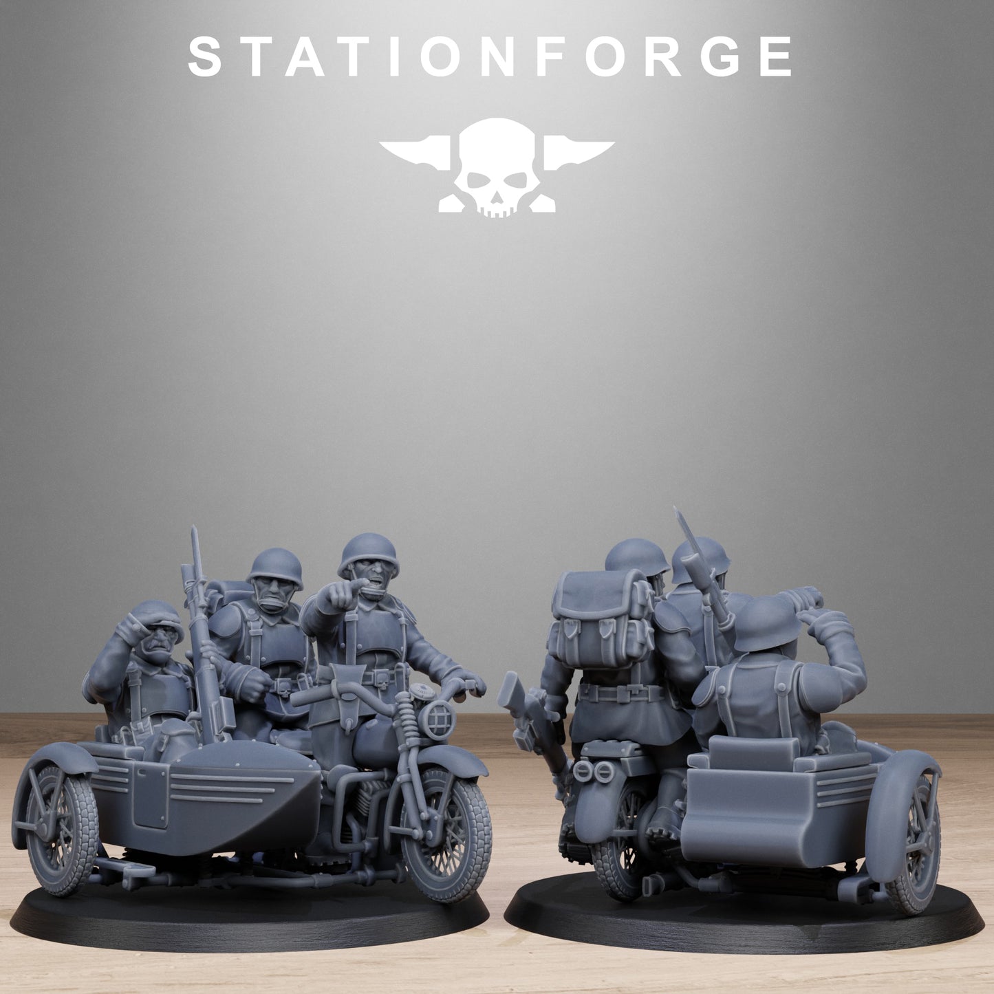 FreeGuard Bikers (x10) - TTRPG - Wargaming - Grimdark