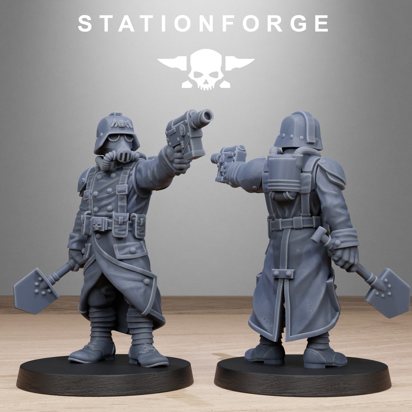 GrimGuard Shovel Trenches (x10) - TTRPG - Wargaming - Grimdark