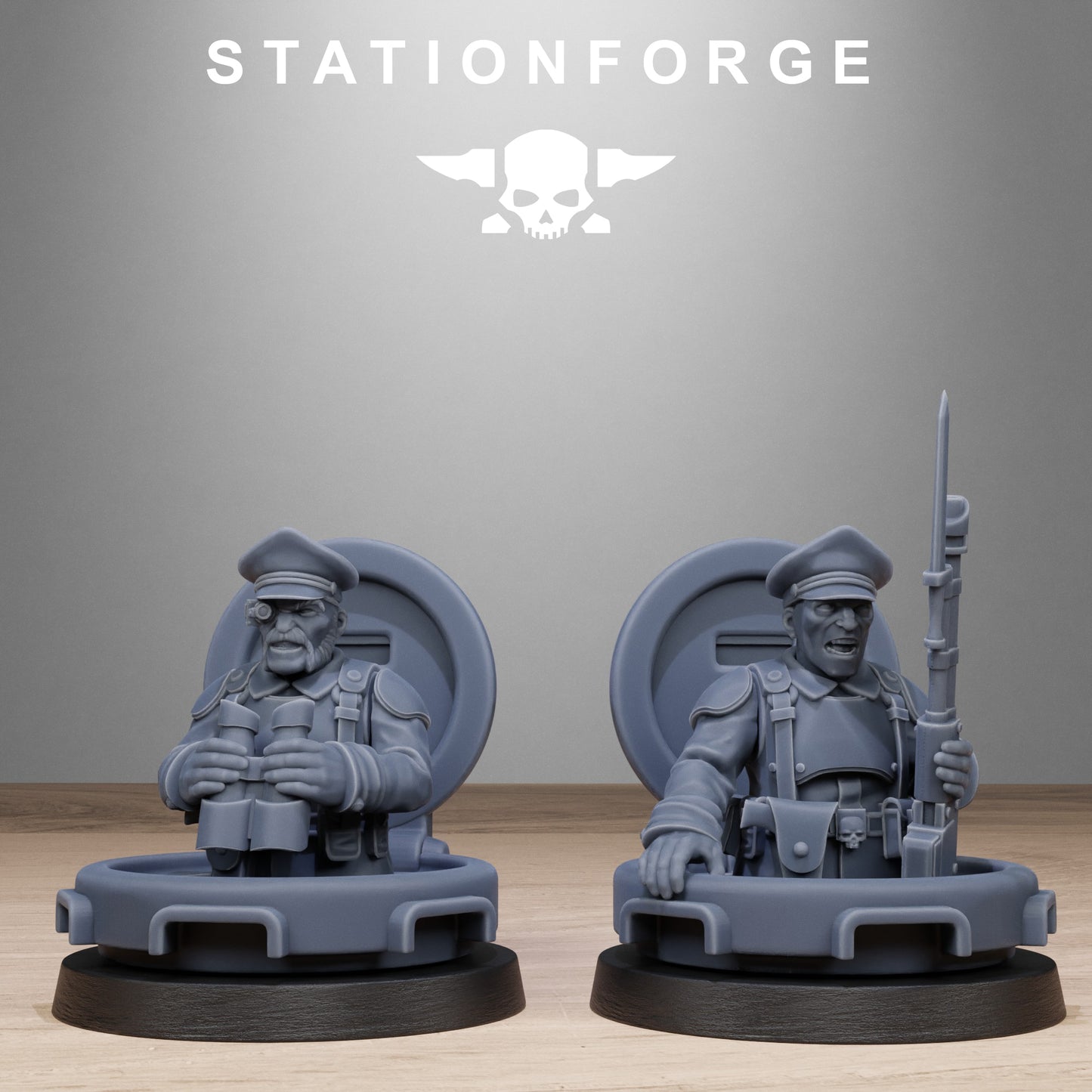 Tank Commanders (x10) - TTRPG - Wargaming - Grimdark