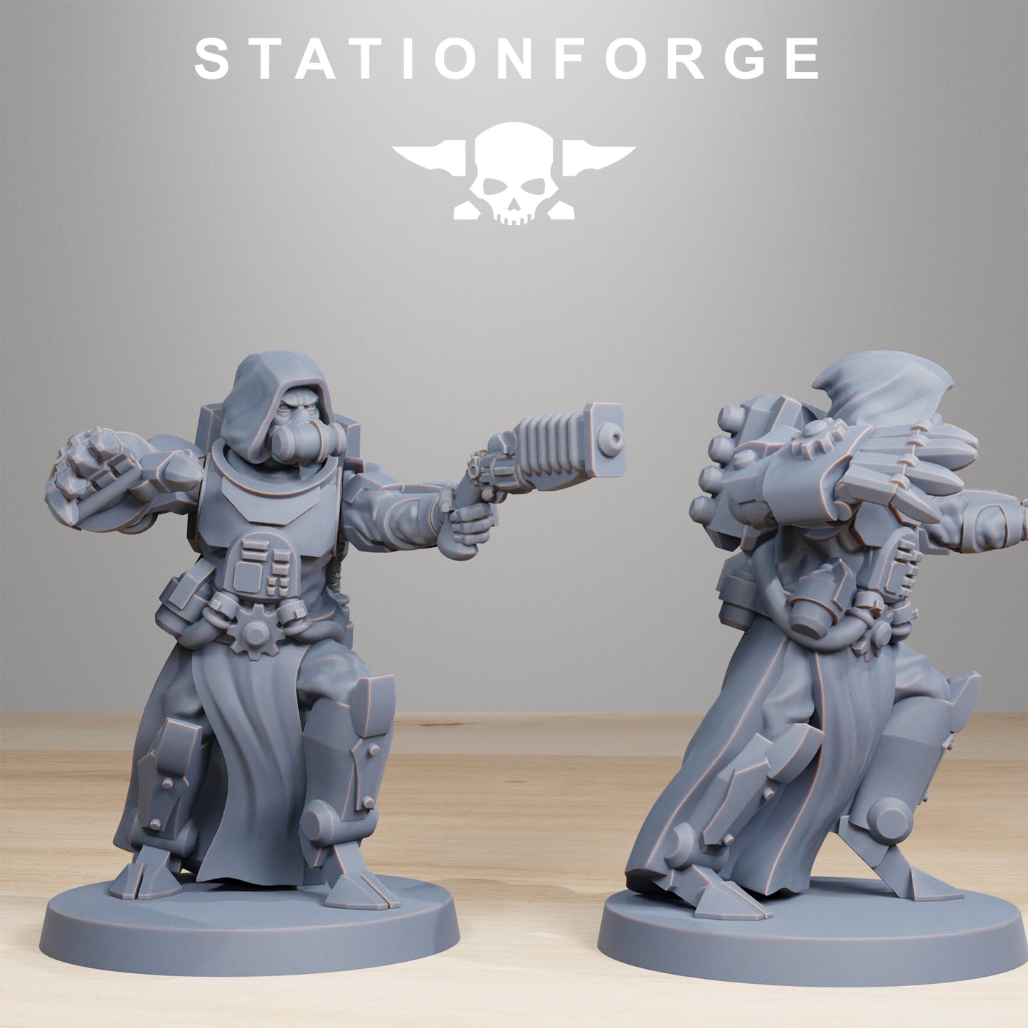 Scavenger Vicars (x10) TTRPG - Wargaming - Grimdark