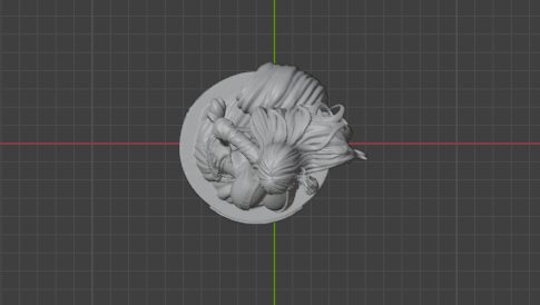 Nami Sculpture (75mm to 500mm) - Unassembled/Unpainted/3D Print