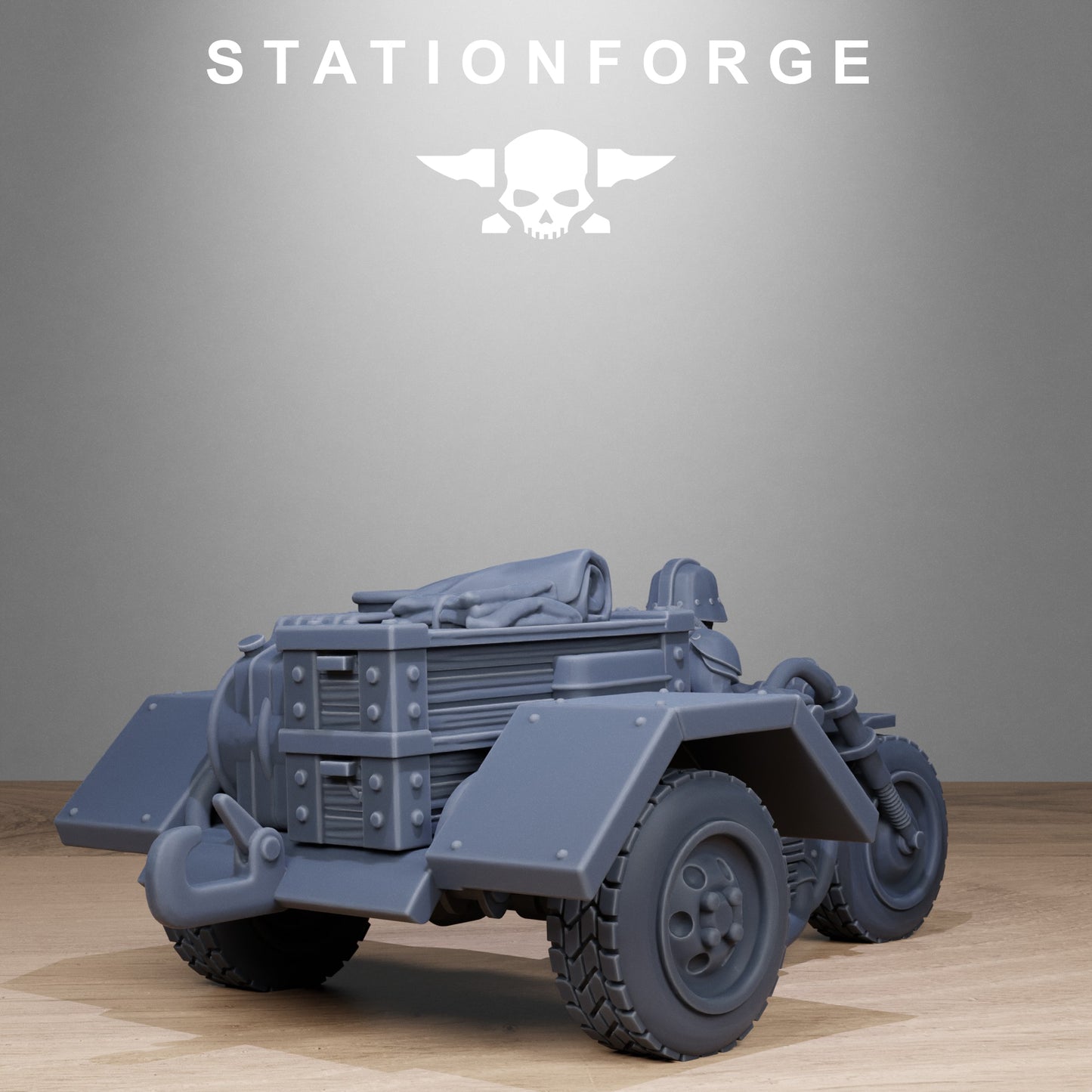 GrimGuard Support Vehicles (x2) - TTRPG - Wargaming - Grimdark