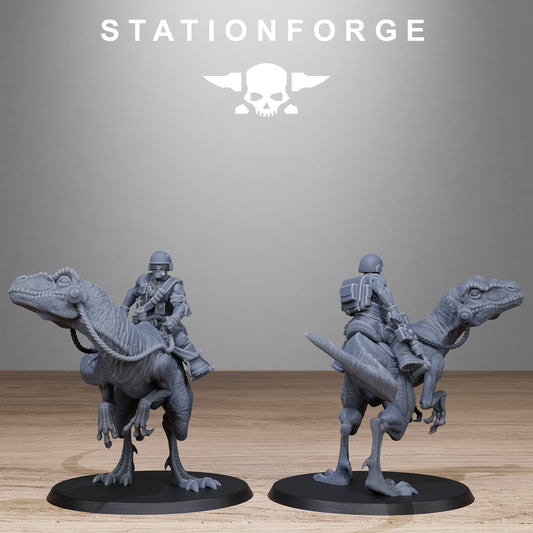 GrimGuard Jungle Raptors (x10) - TTRPG - Wargaming - Grimdark