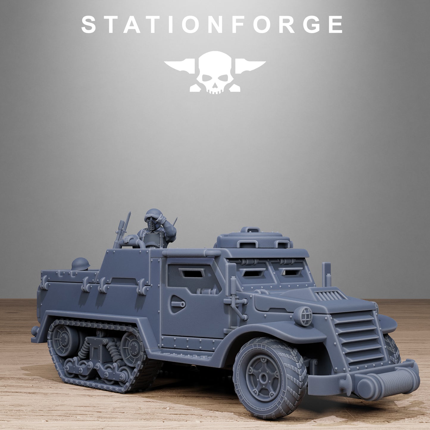 FreeGuard Half Track - TTRPG - Wargaming - Grimdark
