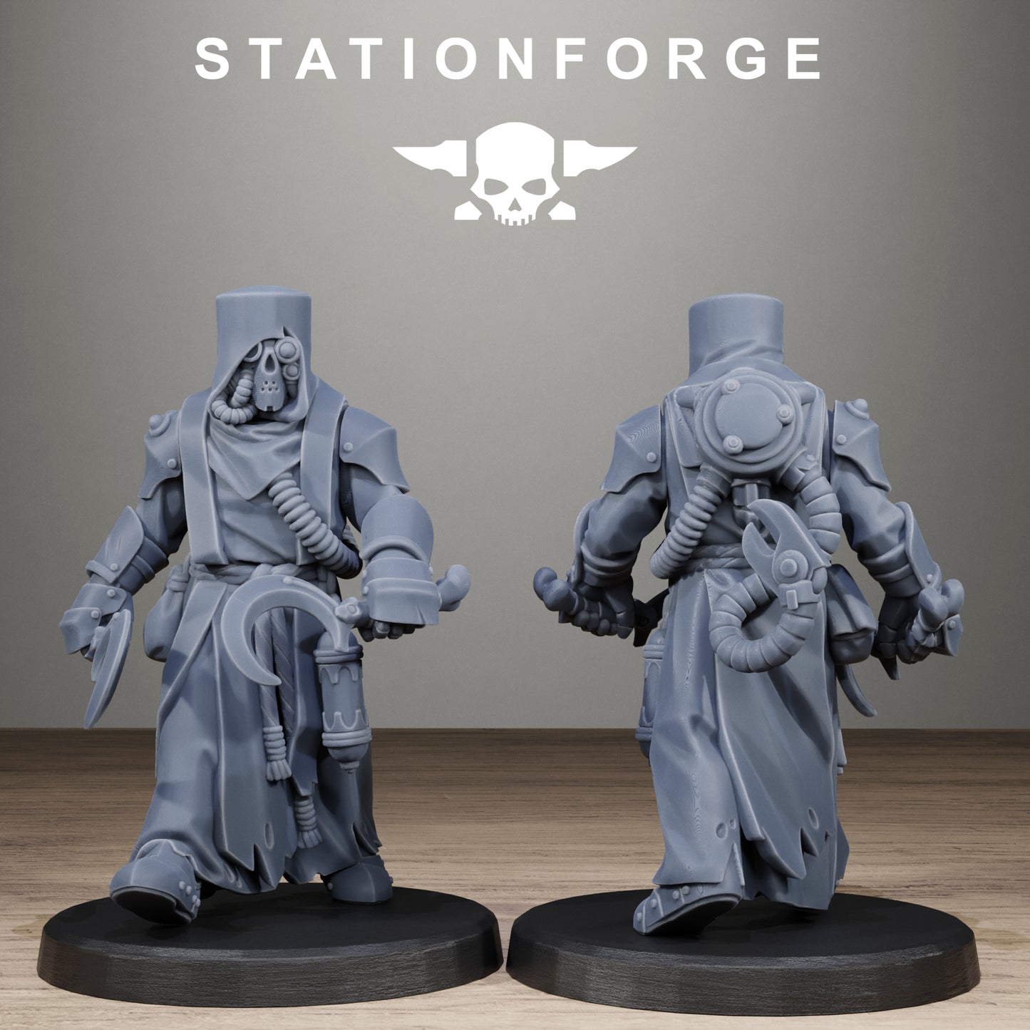 Scavenger Blade Preachers (x10) TTRPG - Wargaming - Grimdark