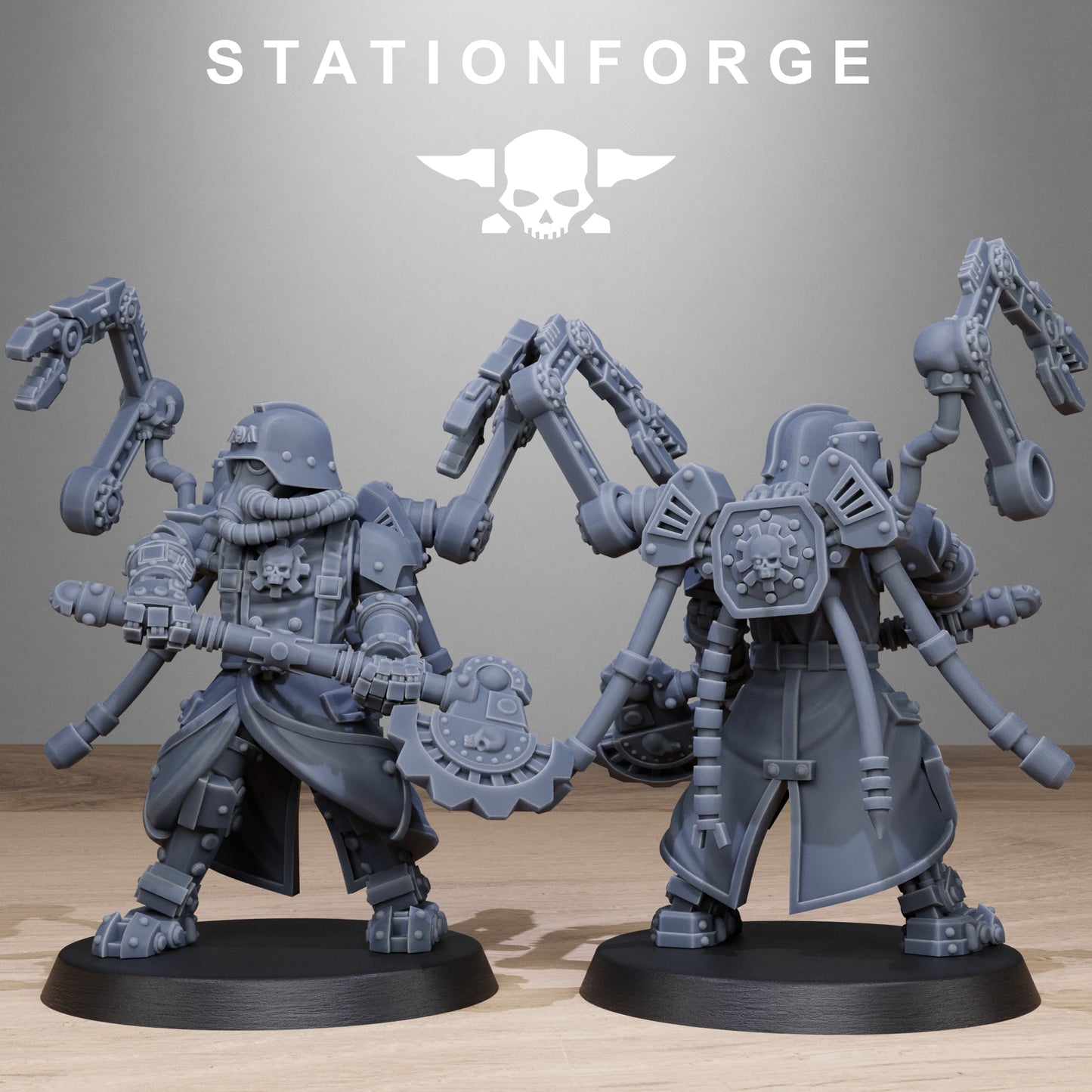 GrimGuard Tech Engineers (x10)- TTRPG - Wargaming - Grimdark
