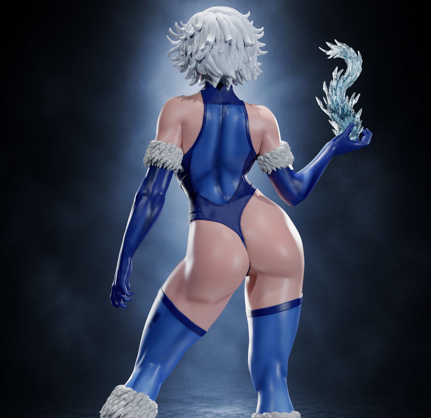 Killer Frost Sculpture (75mm to 500mm) - Unassembled/Unpainted/3D Print