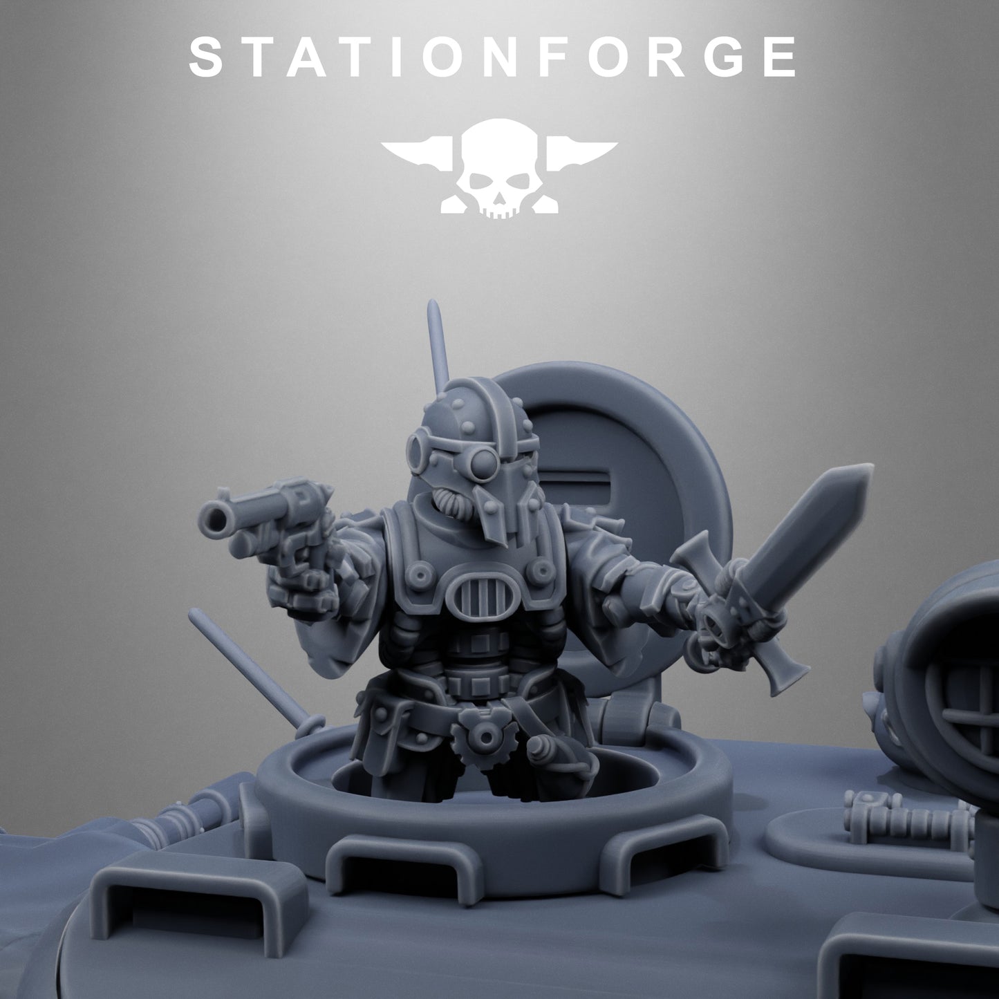 Tank Commanders (x10) - TTRPG - Wargaming - Grimdark