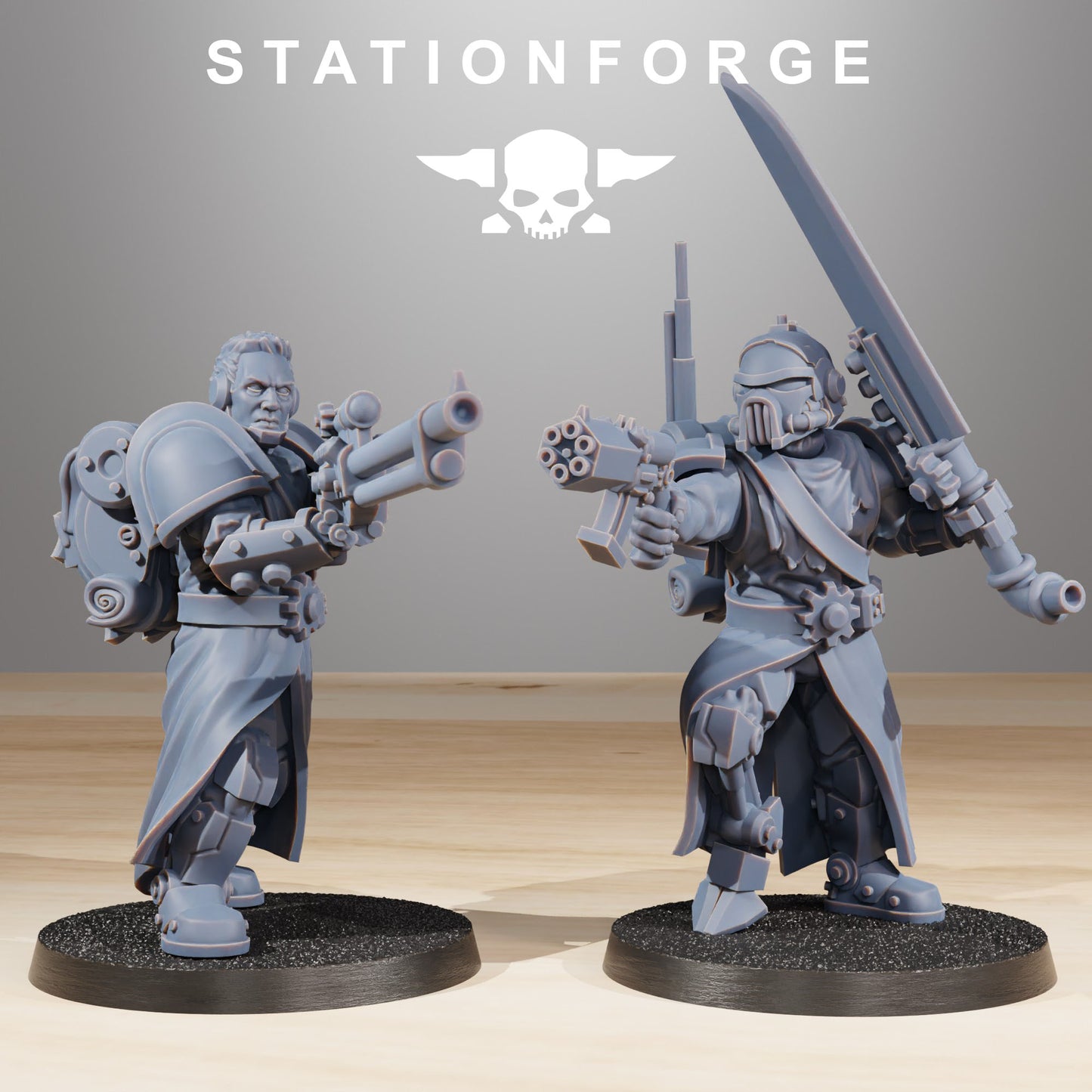 Scavenger infantry (x24) - TTRPG - Wargaming - Grimdark