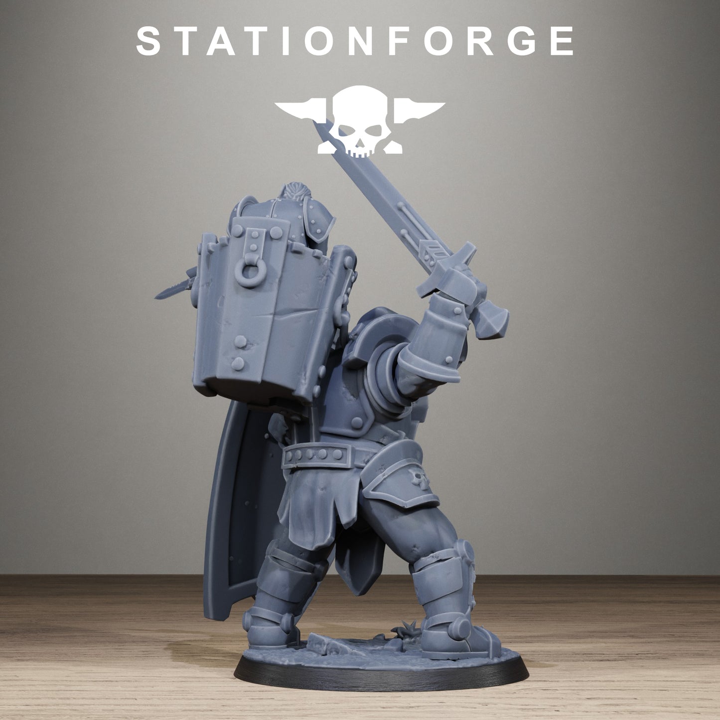 RoyalGuard Shield Bearer (x2) - TTRPG - Wargaming - Grimdark