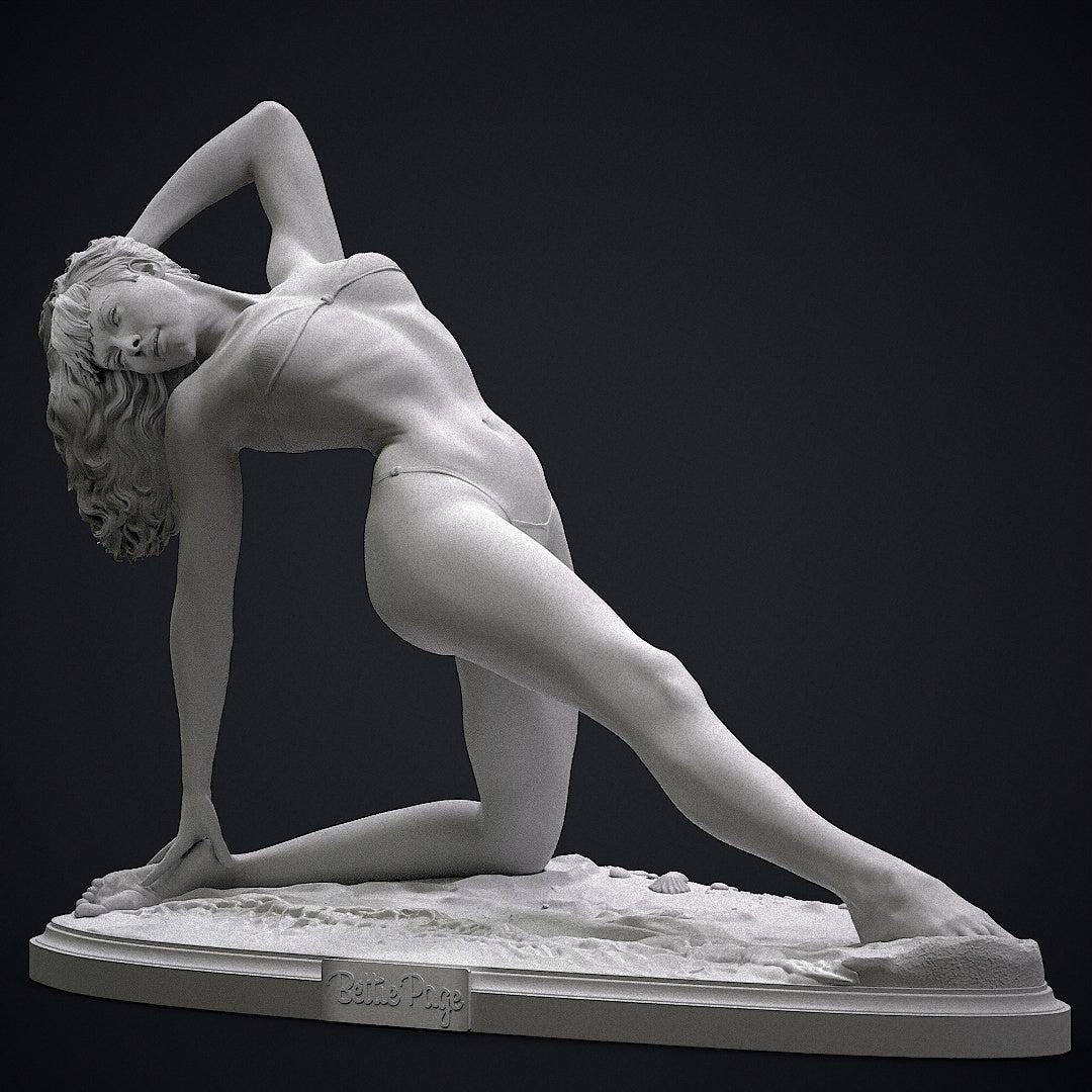 Bettie Page SFW/NSFW Sculpture(75mm to 500mm) - Unassembled/Unpainted/3D Print