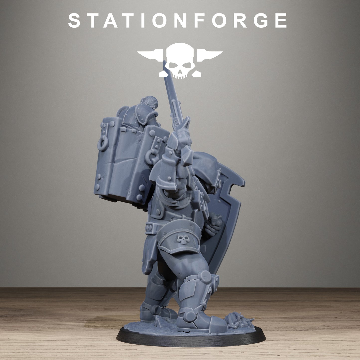 RoyalGuard Shield Bearer (x2) - TTRPG - Wargaming - Grimdark