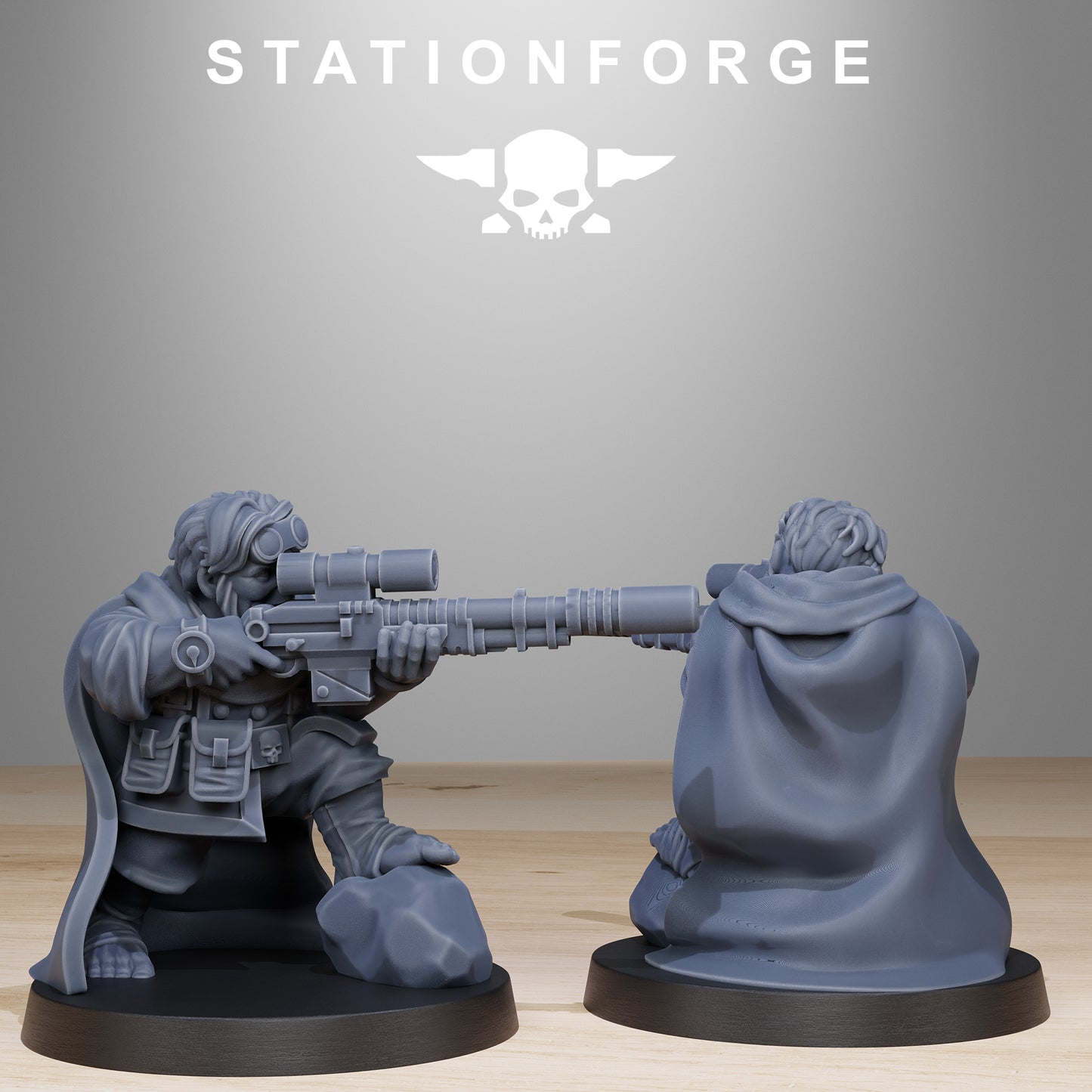 GrimGuard Skulldart Trappers (x12) - TTRPG - Wargaming - Grimdark
