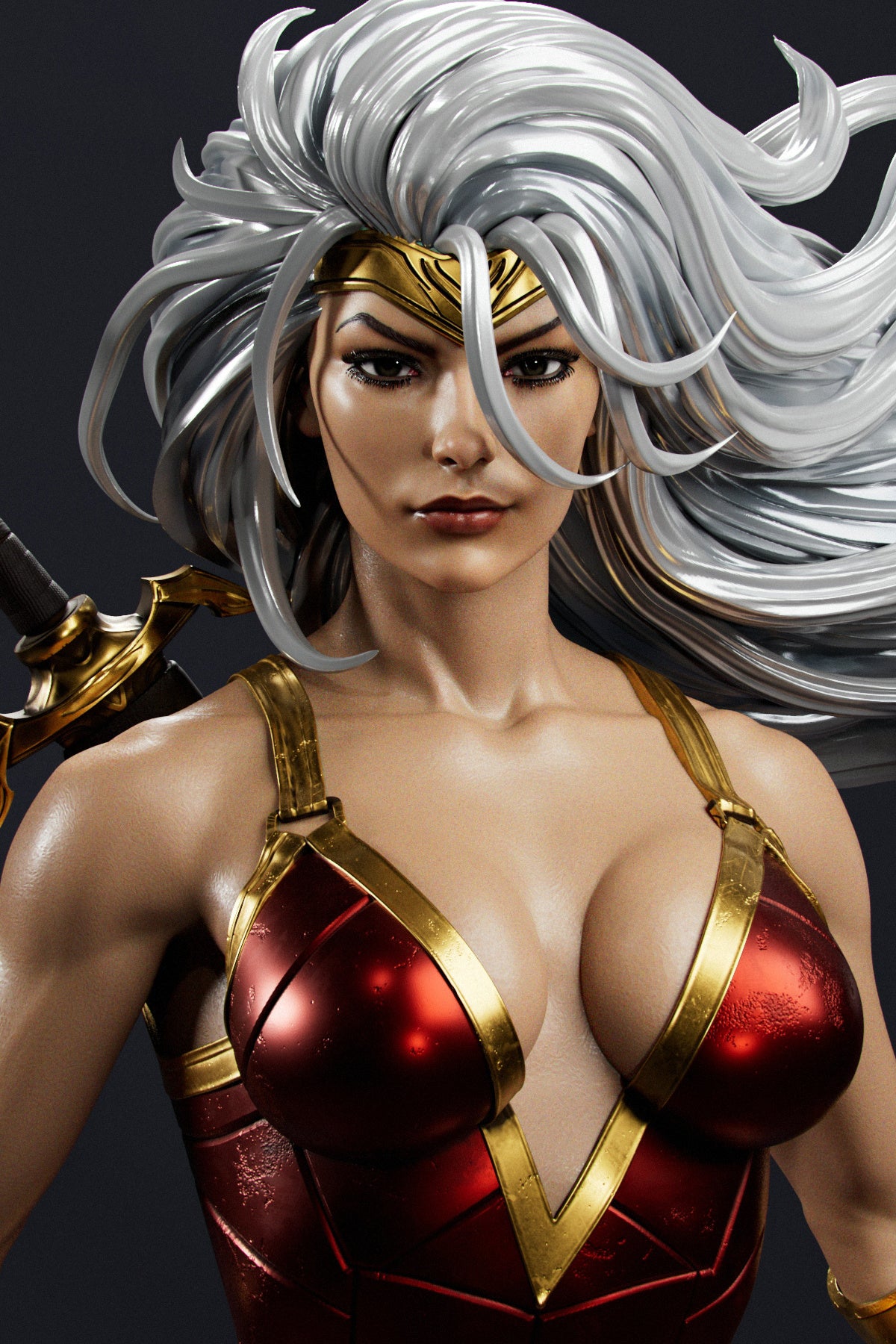 Glory Sculpture (75mm to 500mm) - Unassembled/Unpainted/3D Print