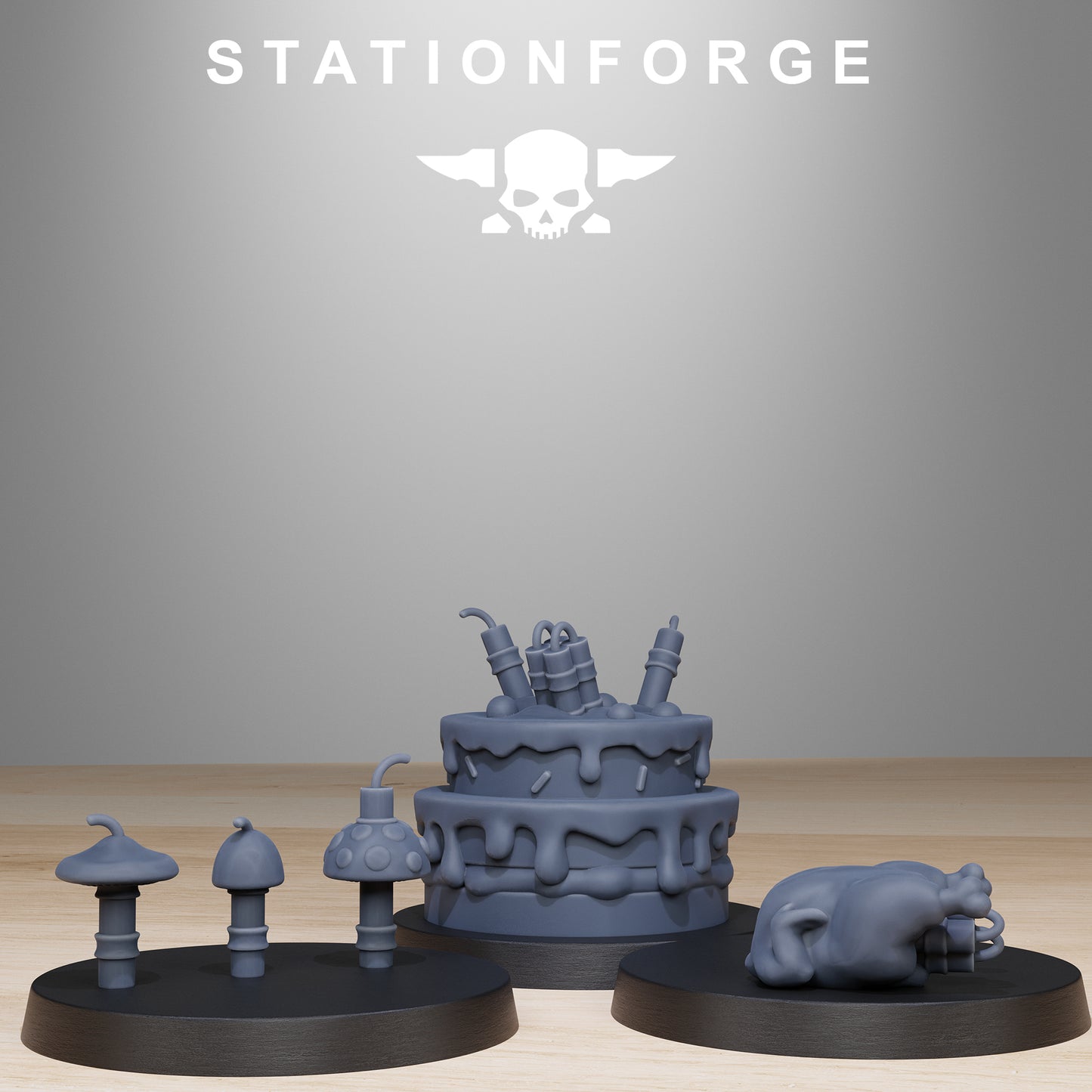 GrimGuard Skulldart Trappers (x12) - TTRPG - Wargaming - Grimdark