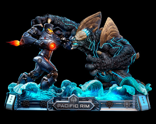 Pacific Rim Diorama (75mm to 500mm) - Unassembled/Unpainted/3D Print