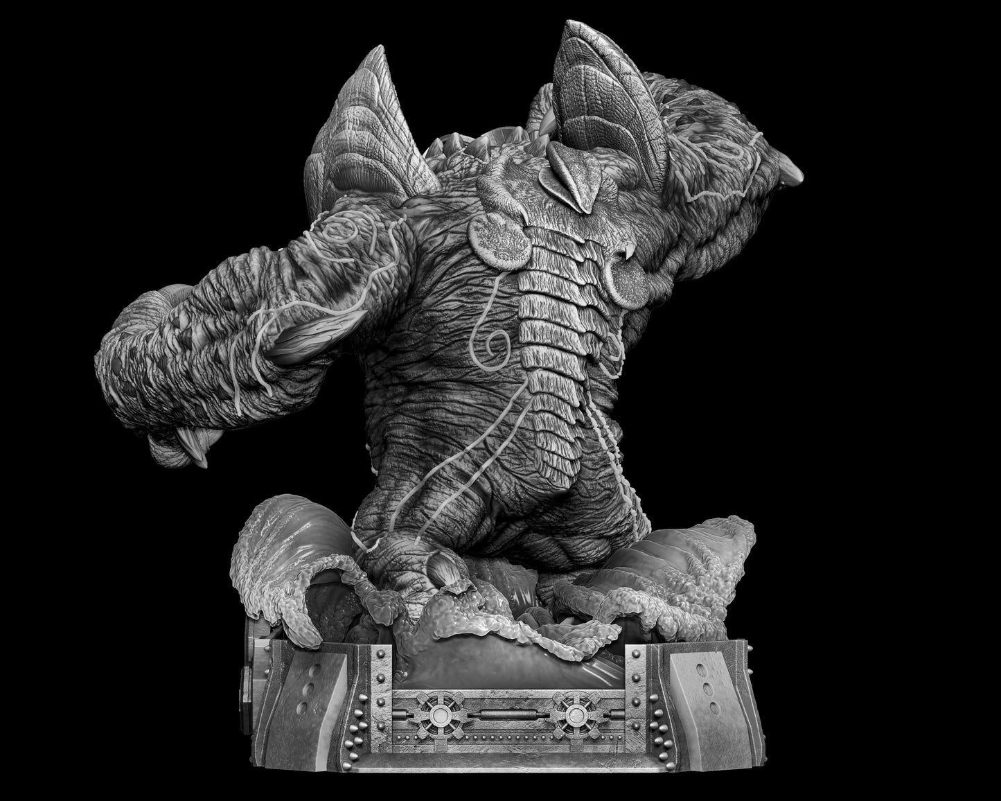 Pacific Rim Diorama (75mm to 500mm) - Unassembled/Unpainted/3D Print