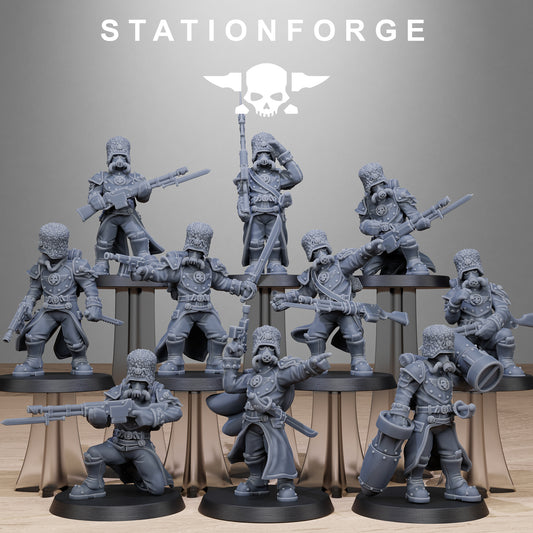 GrimGuard Royals (x10) - TTRPG - Wargaming - Grimdark