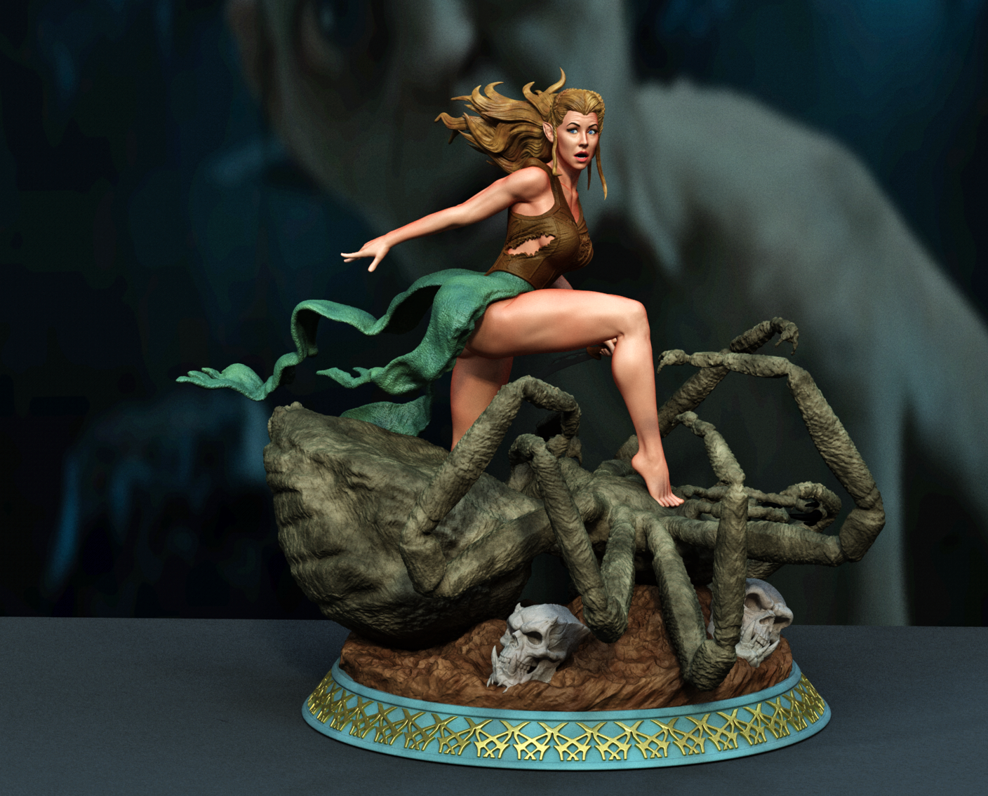 Tauriel The Elf SFW/NSFW Sculpture(75mm to 500mm) - Unassembled/Unpainted/3D Print