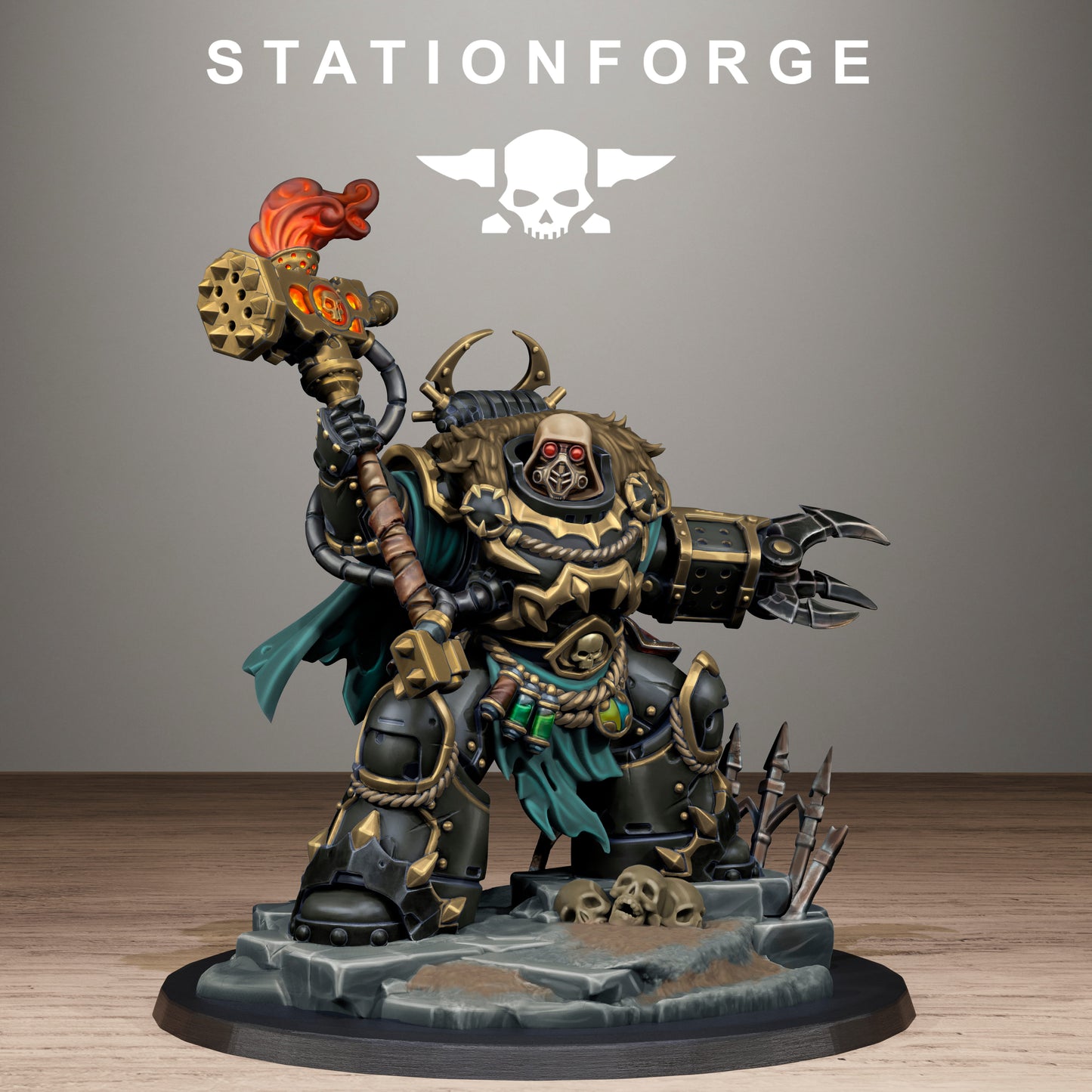 Corrupted Guard Zorvan Lord - TTRPG - Wargaming - Grimdark