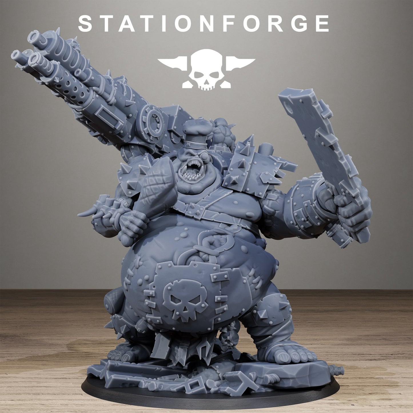 Orkaz Belly Busta Boss - TTRPG - Wargaming - Grimdark