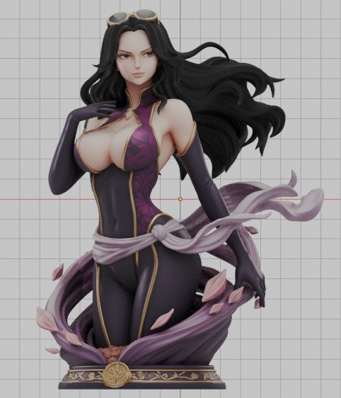 Nico Robin – Archéologue de l'équipage du Chapeau de paille Buste (75mm à 500mm) - Non assemblé/Non peint/Impression 3D