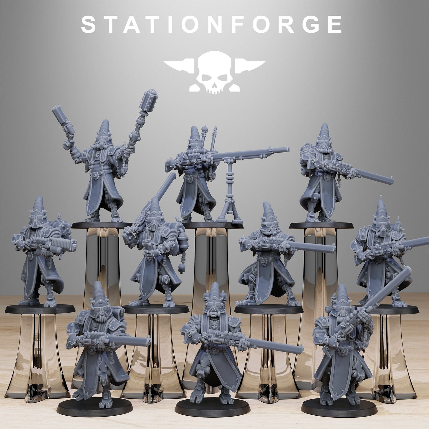Scavenger Hooded Cultists (x10) - TTRPG - Wargaming - Grimdark