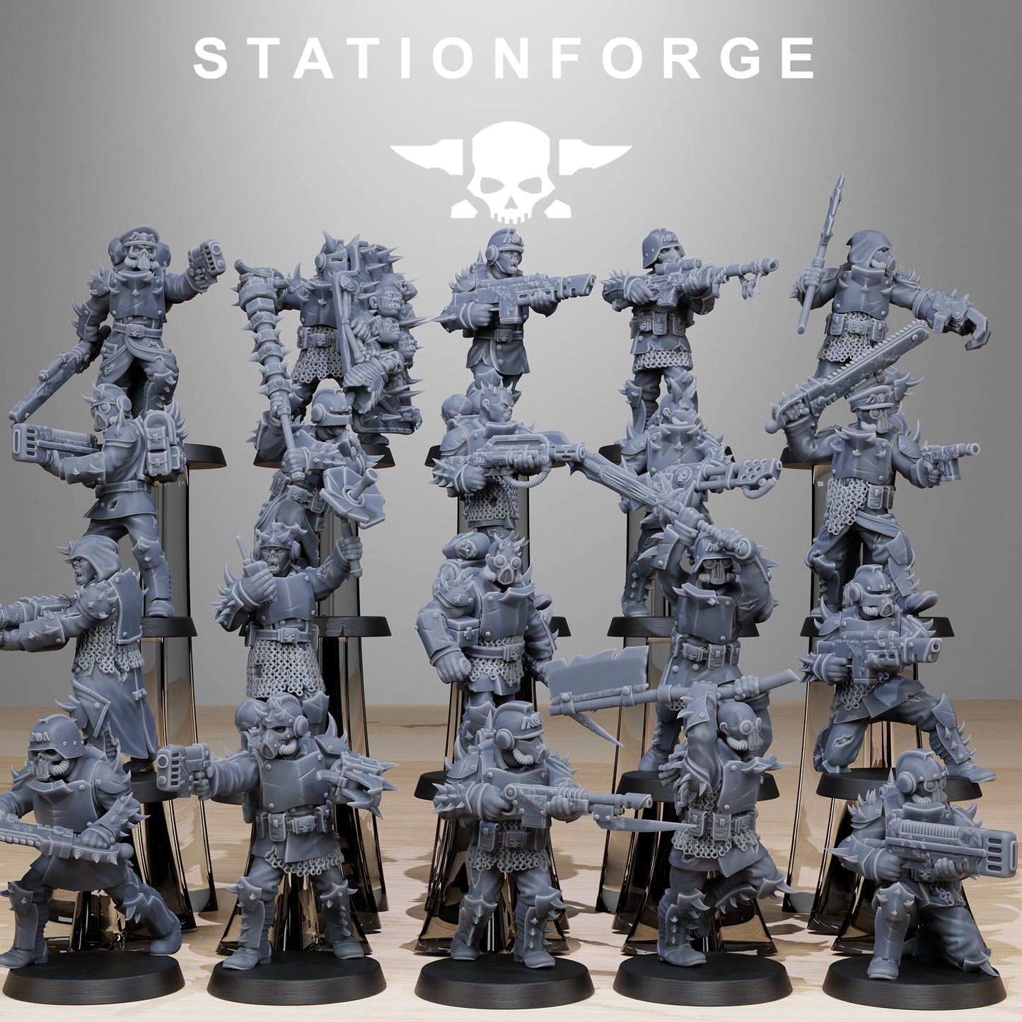 Corrupted Guard Builder Kit (x20) - TTRPG - Wargaming - Grimdark