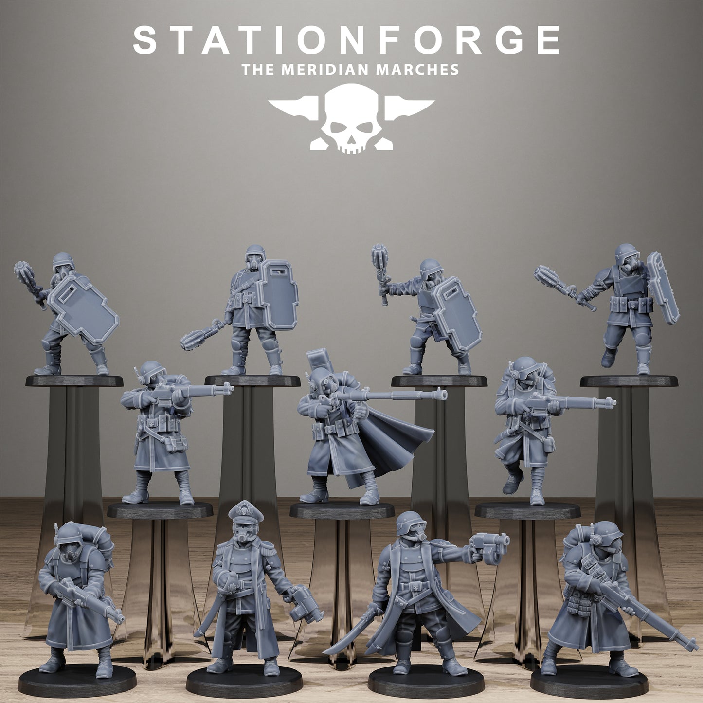 Meridian Starter Pack (x11) - TTRPG - Wargaming - Grimdark