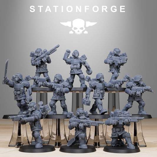 GrimGuard Aero Troops (x10) TTRPG - Wargaming - Grimdark