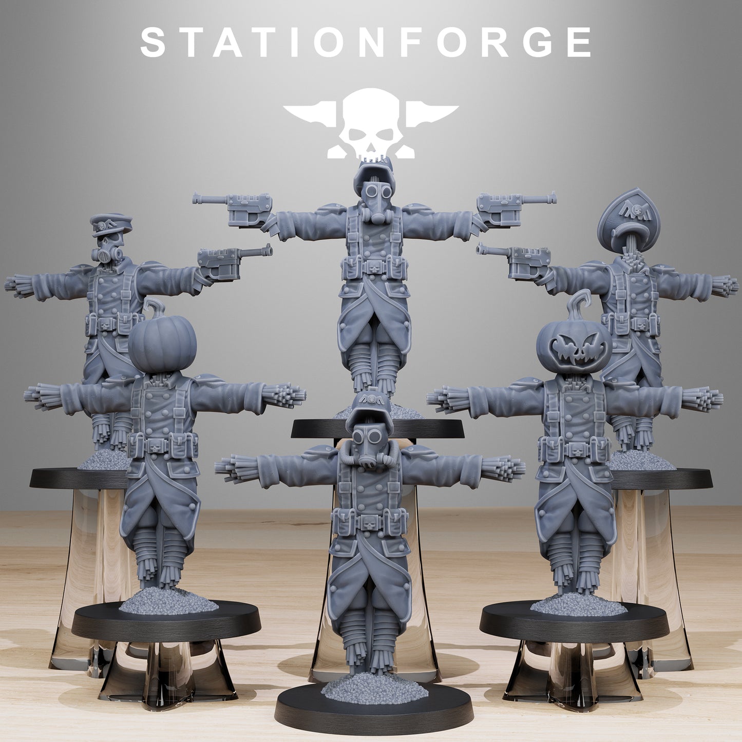 GrimGuard Scarecrow (x6) TTRPG - Wargaming - Grimdark
