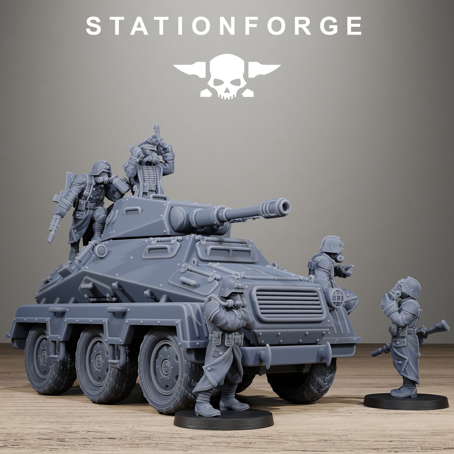GrimGuard Iron Tank  - TTRPG Wargaming - Grimdark
