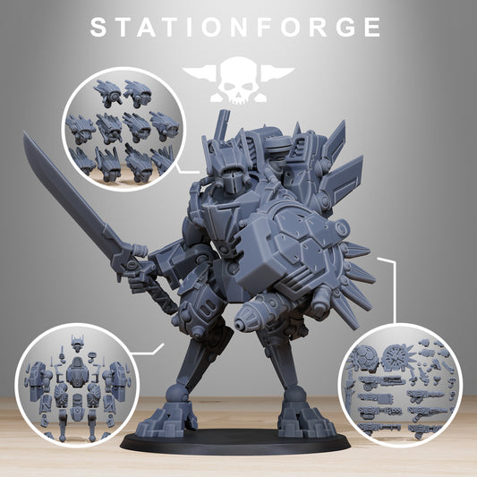Tarion Elder Mech Mk1 Builder Kit - TTRPG - Wargaming - Grimdark