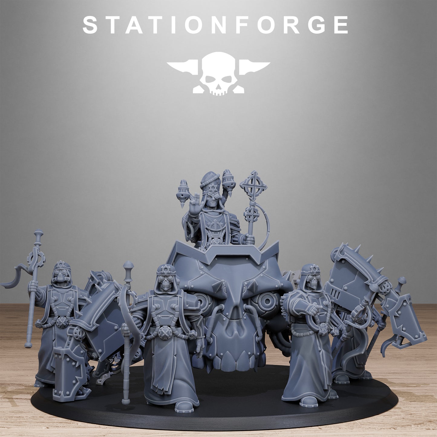 Scavenger Lectern Walker - by Station Forge - TTRPG - Wargaming - Grimdark