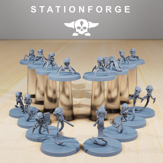 Scavenger Servonators (x16) - TTRPG - Wargaming - Grimdark