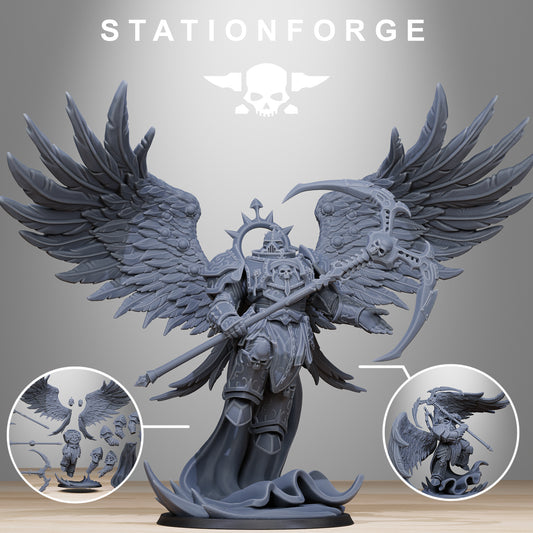 Corrupted Archon Angel (x2) TTRPG - Wargaming - Grimdark
