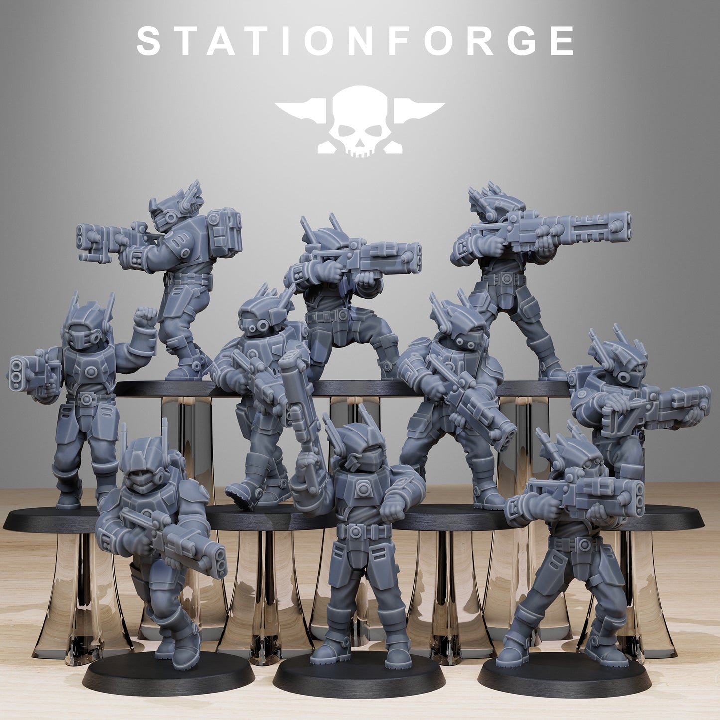 Tarion Assault Squad (x10) - TTRPG - Wargaming - Grimdark