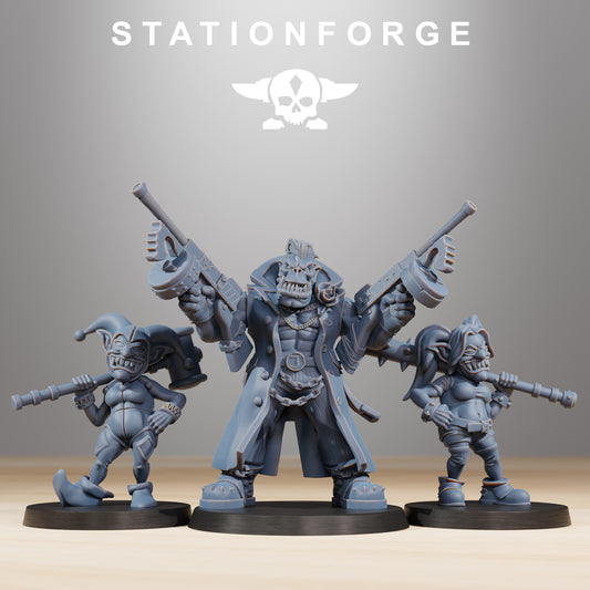 Orkaz Mobsta (x3) - TTRPG - Wargaming - Grimdark