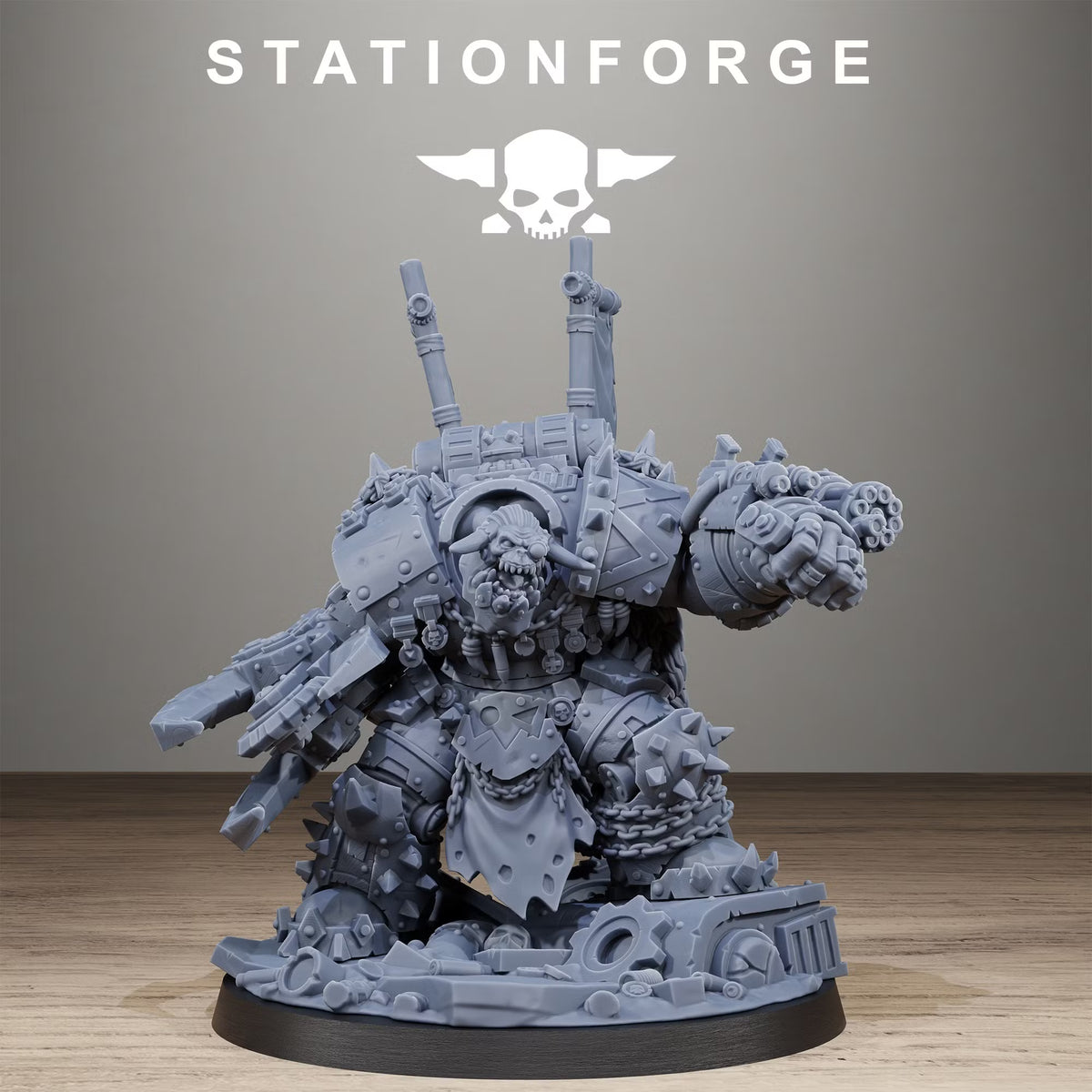 Orkaz Brutal Boss - TTRPG - Wargaming - Grimdark