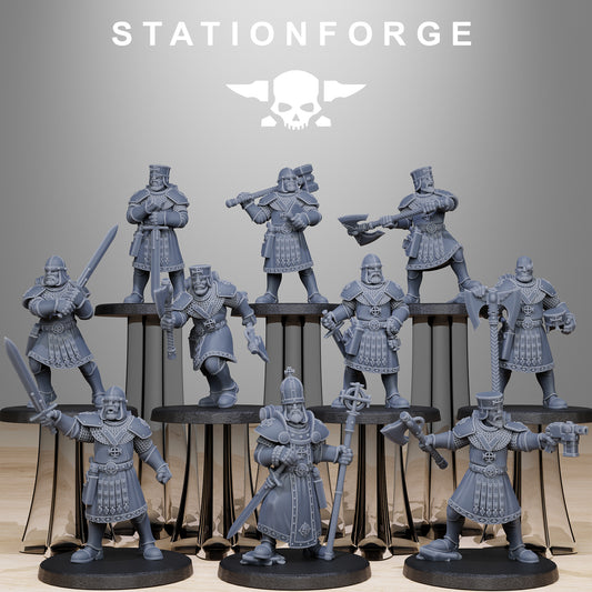 Vodalites Melee Infantry (x10) - TTRPG - Wargaming - Grimdark